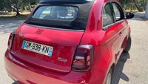 500 E cabriolet FIAT lectrique RED 95ch 2023 occasion 13260 Cassis