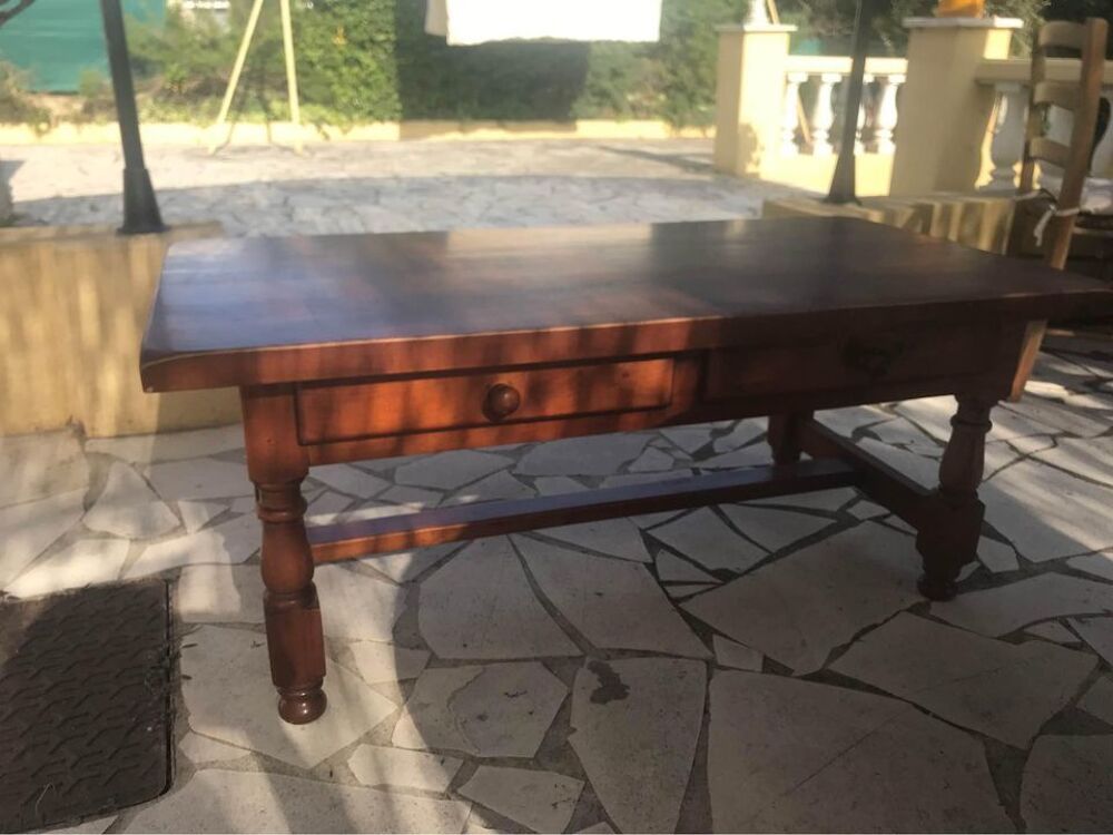 Table basse en merisier Meubles