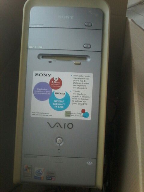 tour vaio Sony a reformaté , avec  le cd et la  télécommande 50 Tourcoing (59)