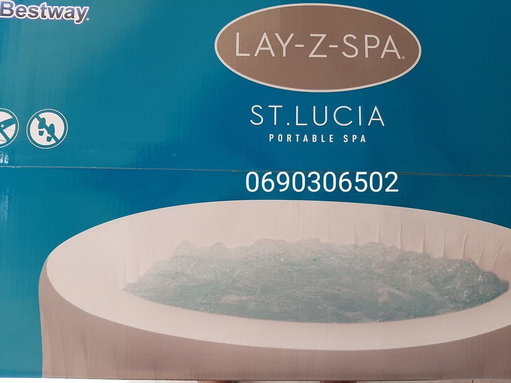 spa gonflable Jardin