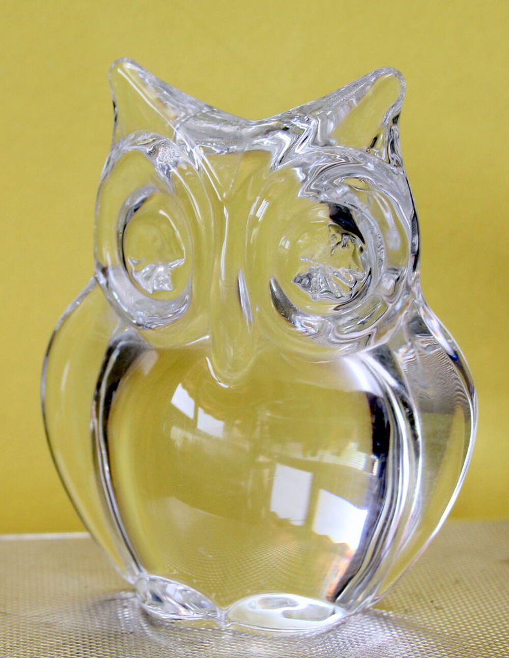 Petite Chouette cristal DAUM France Décoration
