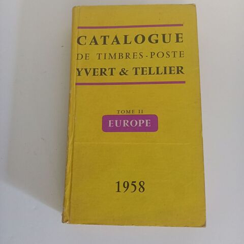Catalogue Yvert et Tellier 1958 4 Saumur (49)