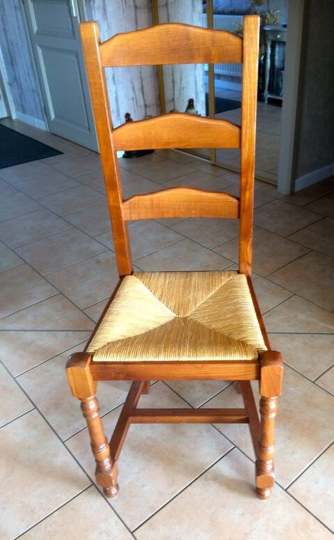  6 chaises paill�es 80 B�thencourt (59)