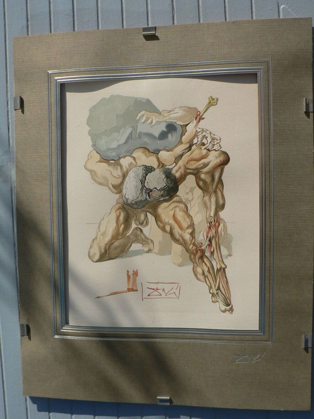 lithogravure de salvador DALI Décoration