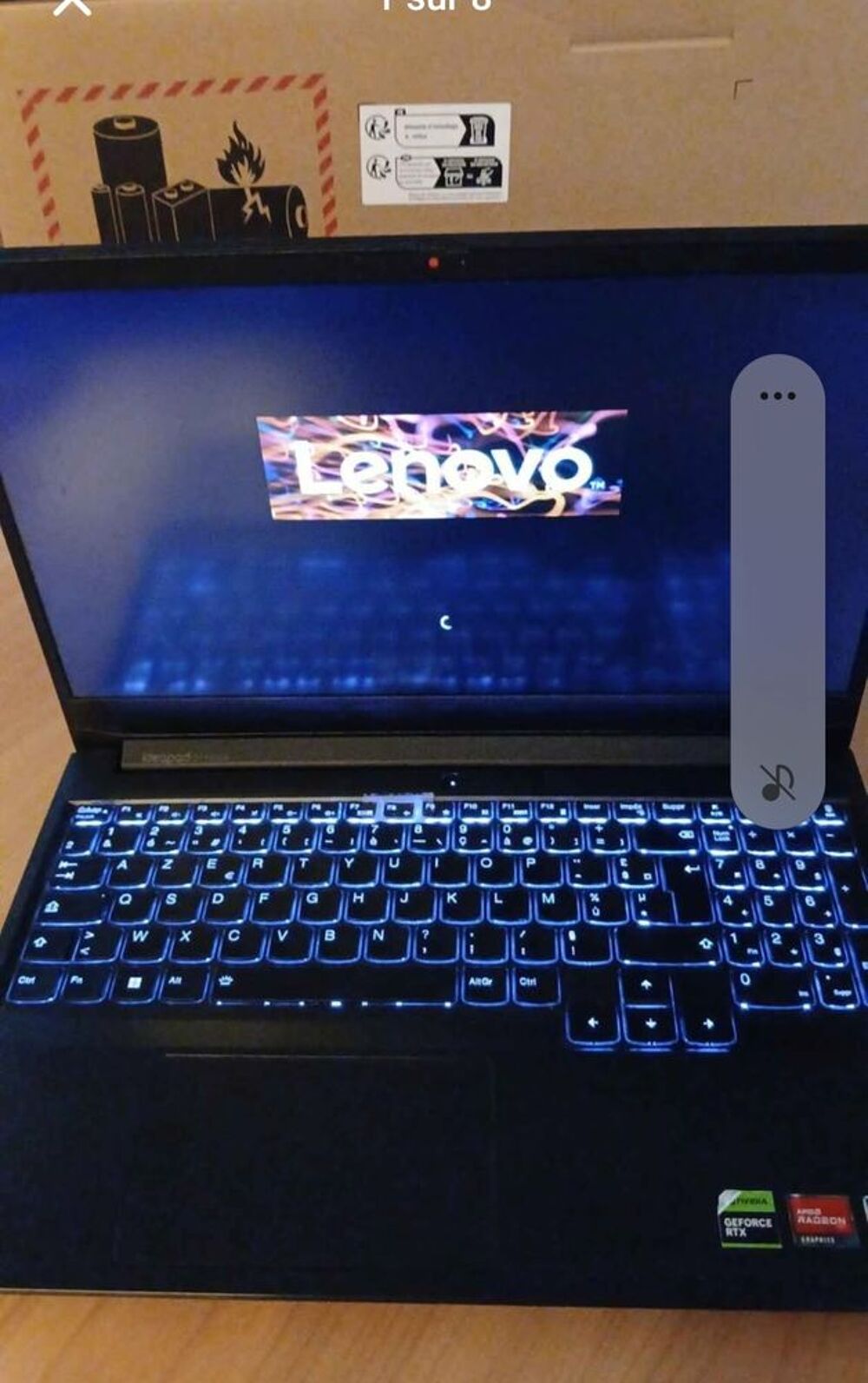 Pc gamer Lenovo IdeaPad Gaming 3 et clavier Empire k300 Matériel informatique