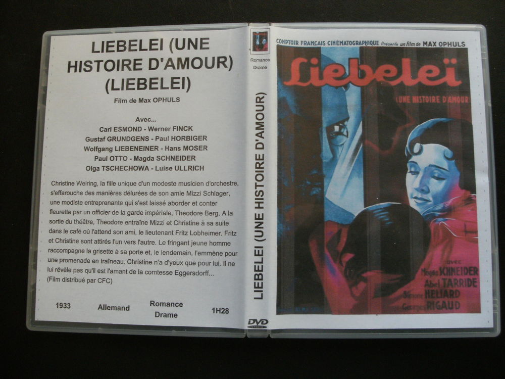 Rare film : " Une histoire d'amour " DVD et blu-ray