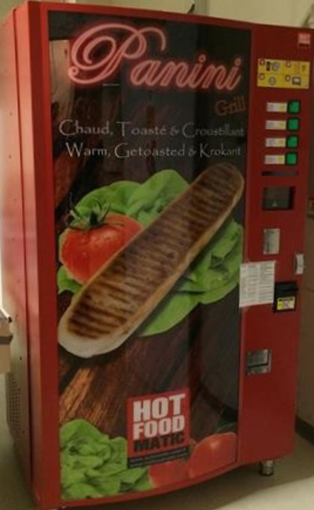 Distributeur de paninis / tacos / roul&eacute;s Cuisine