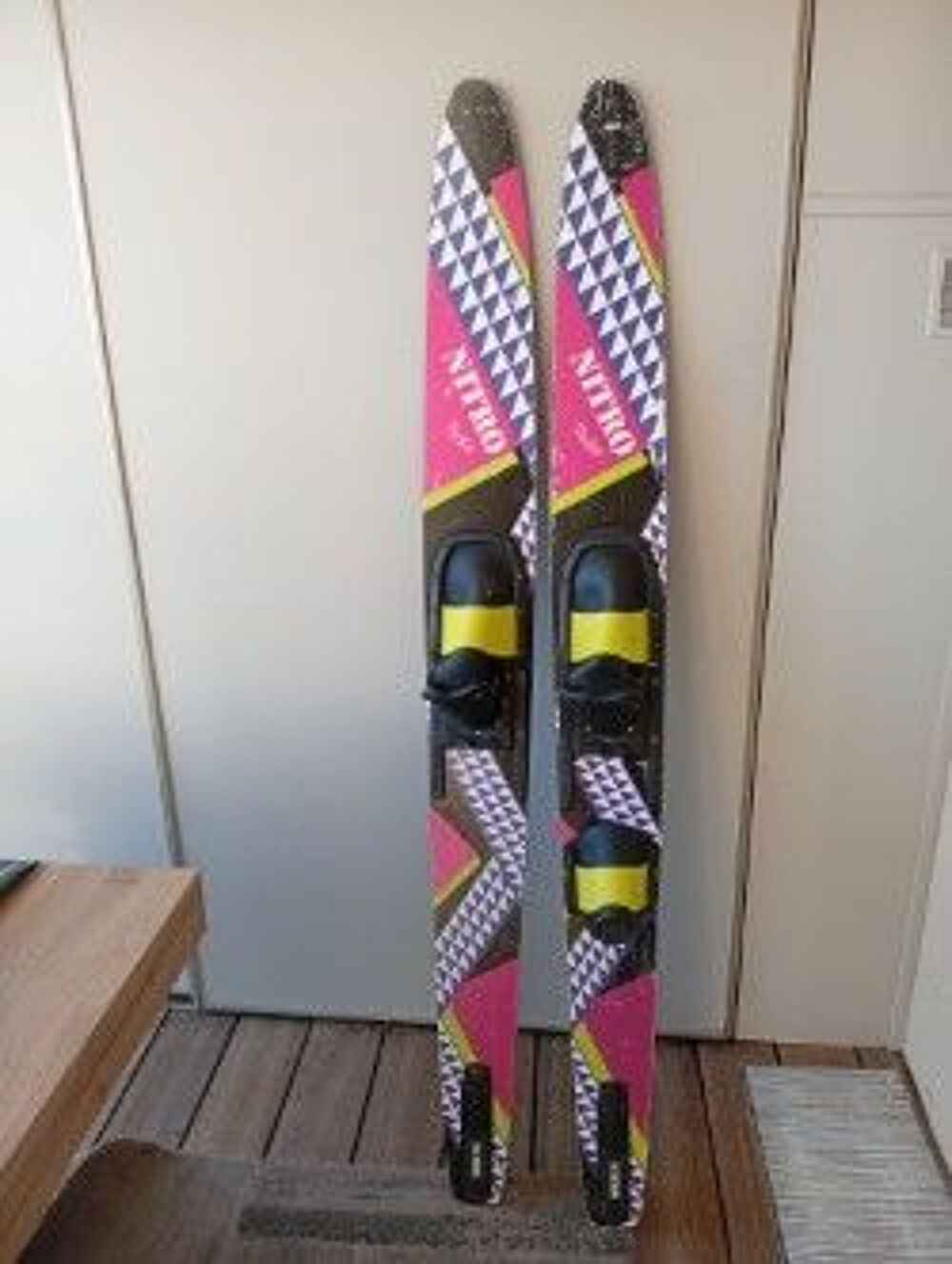Paire de skis nautuque Sports