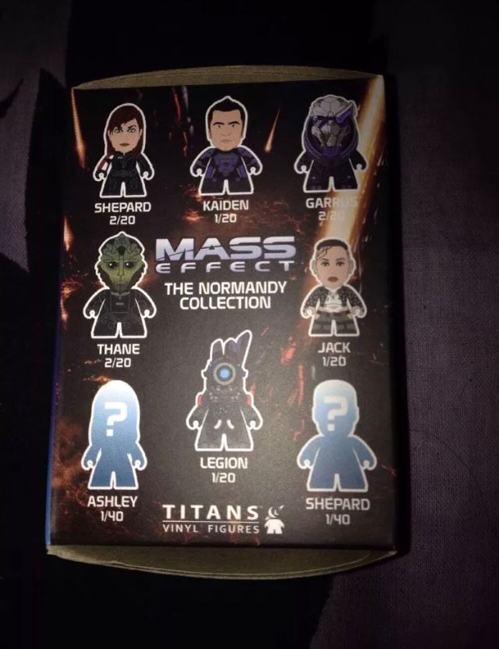 Figurine Myst&egrave;re Titans Vinyl Mass Effect The Normandy Colle 