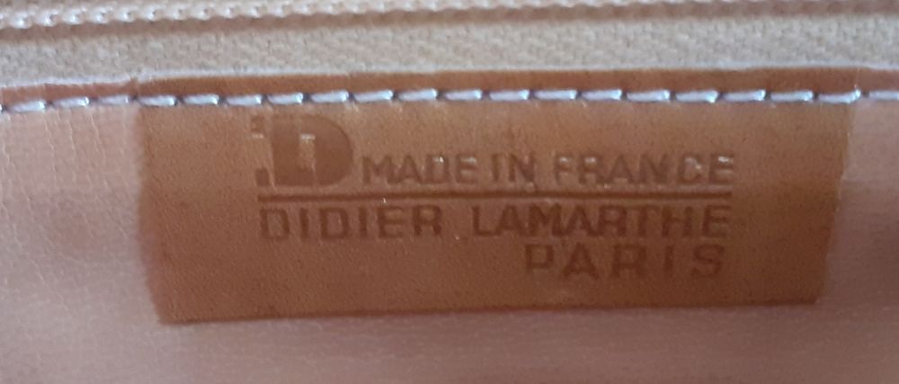 Sac &agrave; main en cuir fabriqu&eacute; en France Maroquinerie