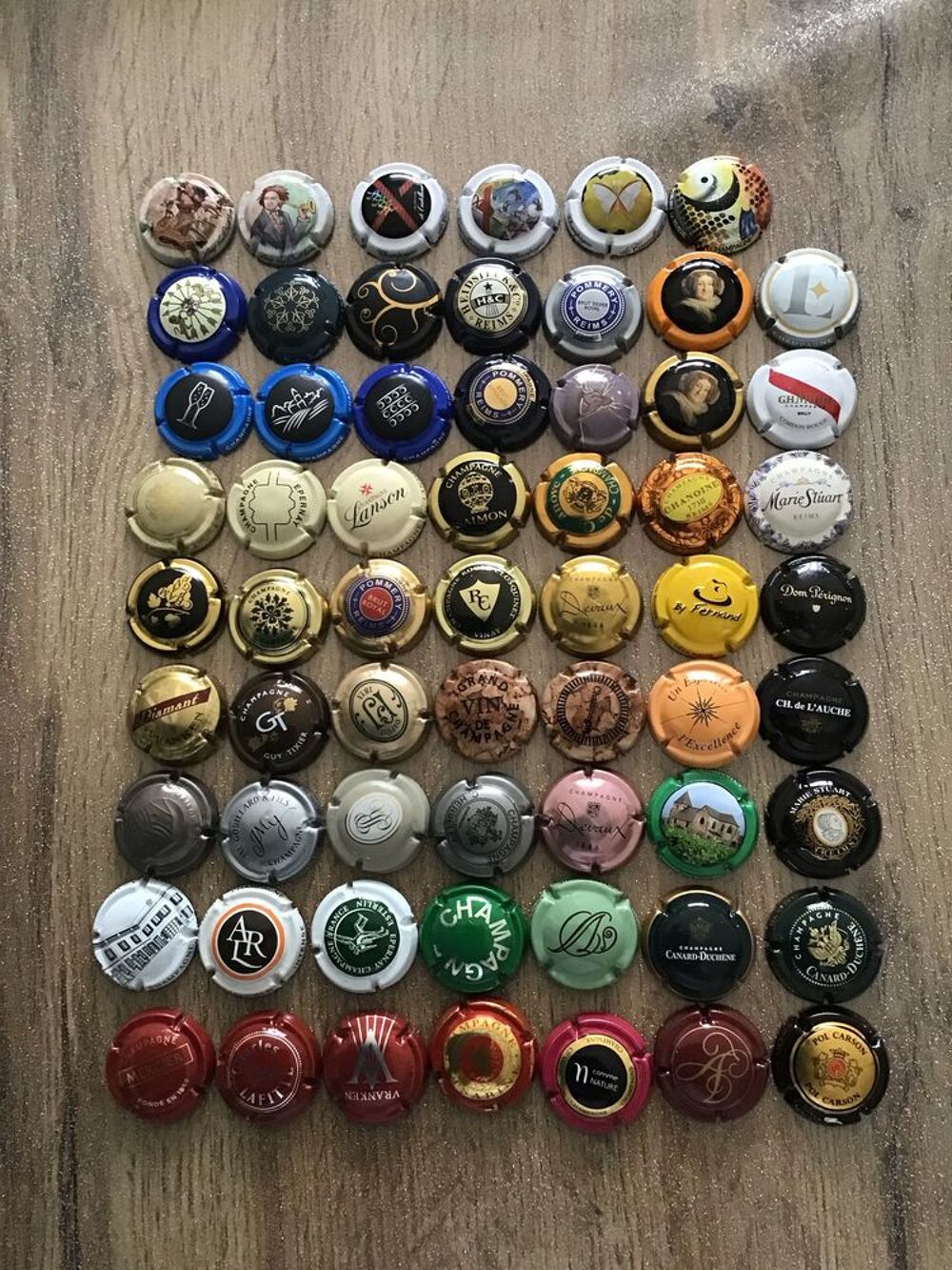 capsules de champagne 