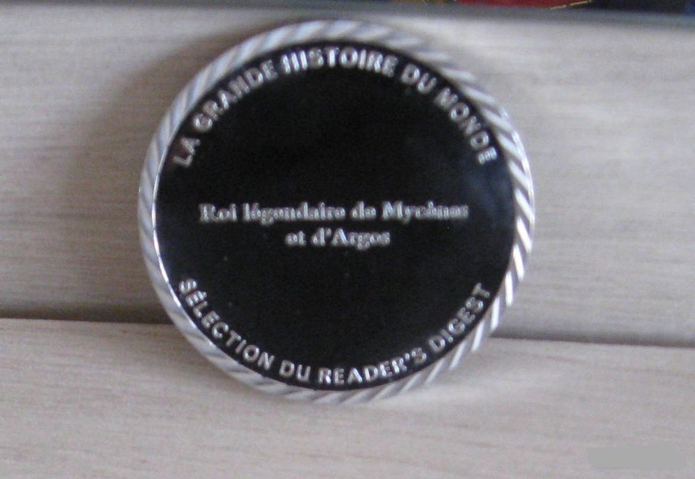 M&eacute;daille Agamemnon + Cadeau 