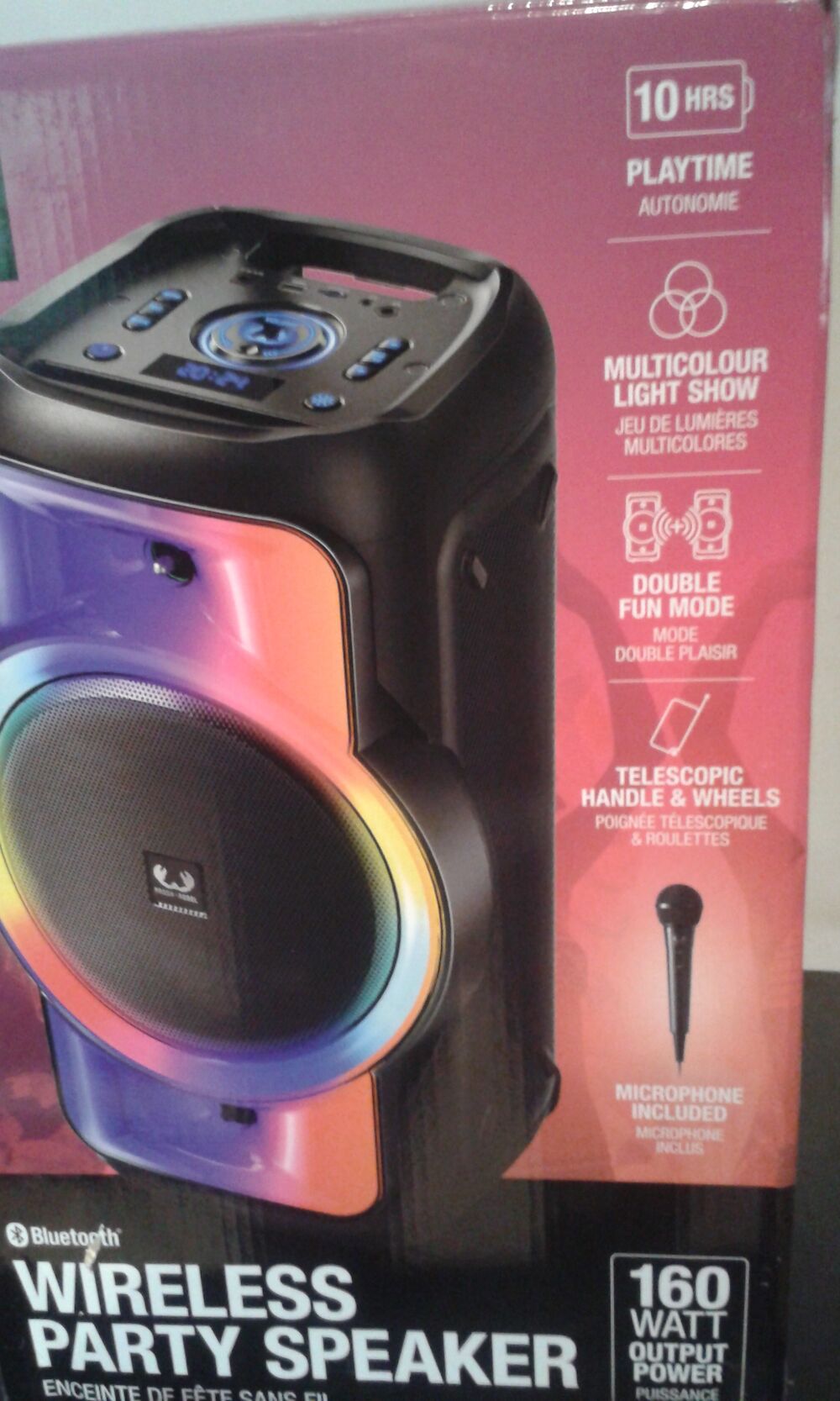 Grosse Enceinte Bluetooth 160 watt. Audio et hifi