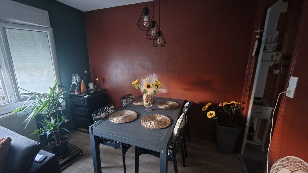 Location Appartement t3 2 chambres rez de chaussée Maubeuge