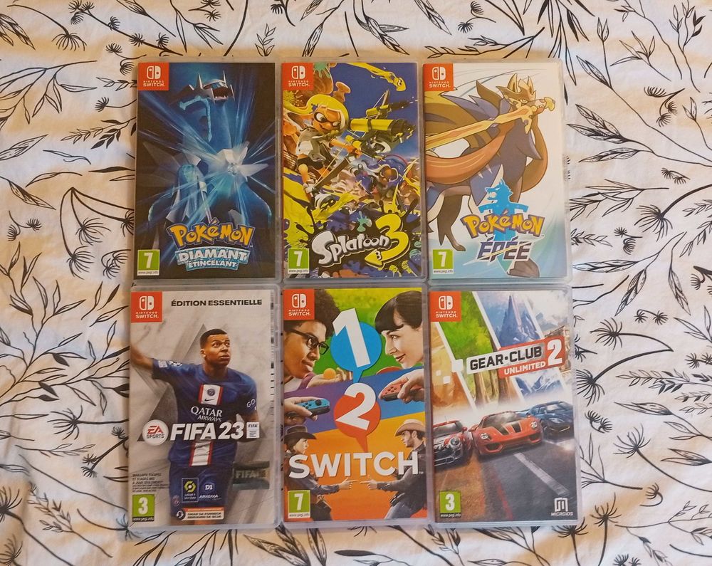 Divers Jeux SWITCH Comme NEUF Consoles et jeux vidéos