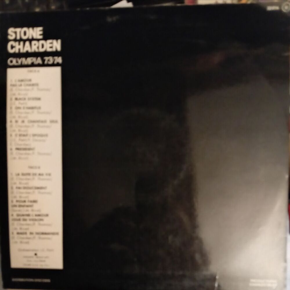 STONE ET CHARDEN / DISQUE VYNIL 33 TOURS CD et vinyles