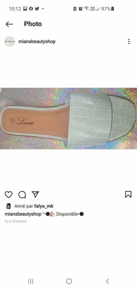 Claquettes chaussures 20 Saint-Denis (93)