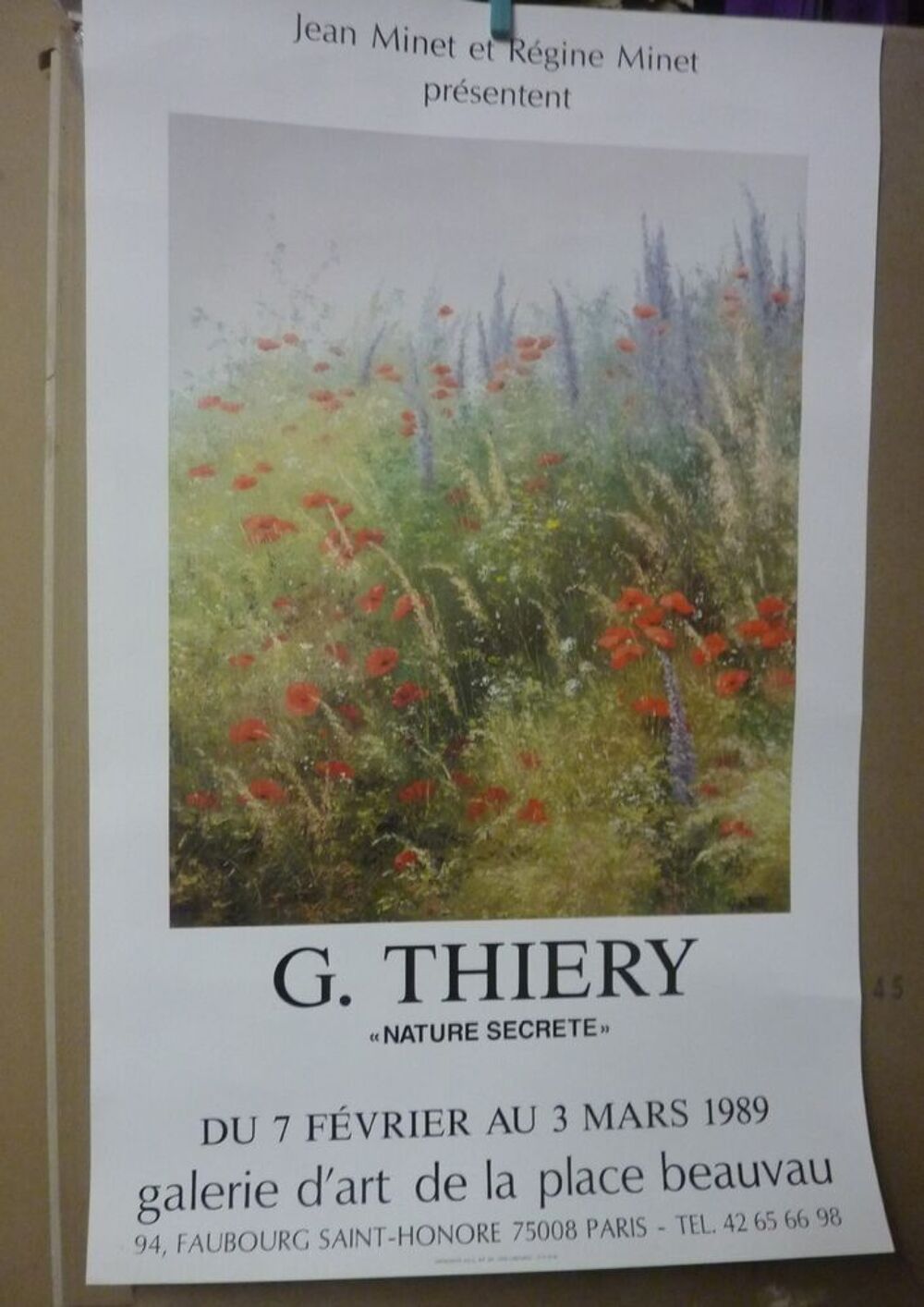 Affiches peintres pour Expositions Neuves 1970..1980..1990 Décoration