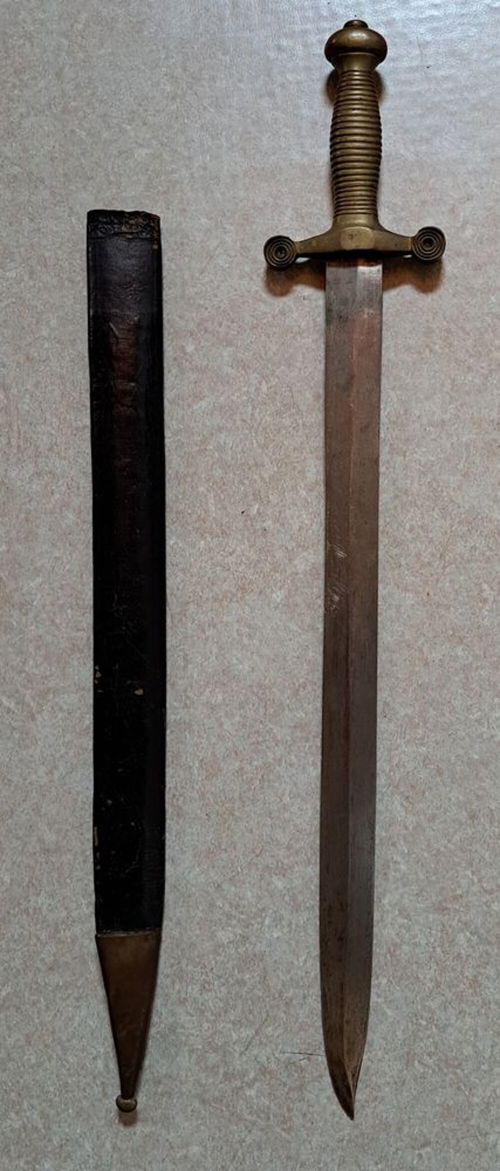 Glaive d'infanterie 19&egrave;me si&egrave;cle 