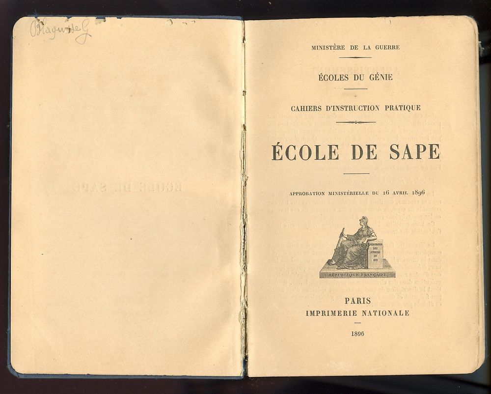 Ecoles du G&eacute;nie - Instructions pratiques - 1896 Livres et BD