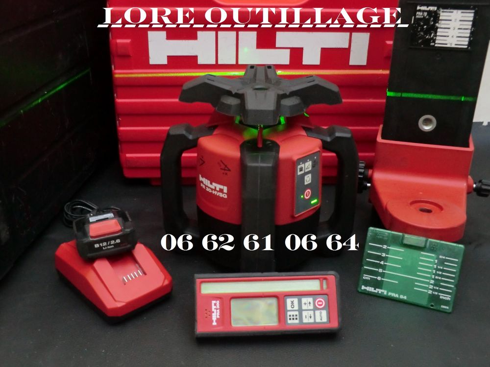 HILTI PR-30 HVSG A12 - Laser rotatif vert Bricolage