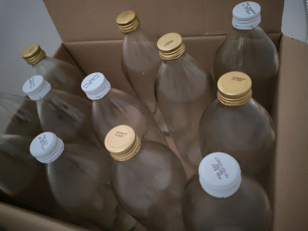 BOUTEILLE transparente vide Electroménager