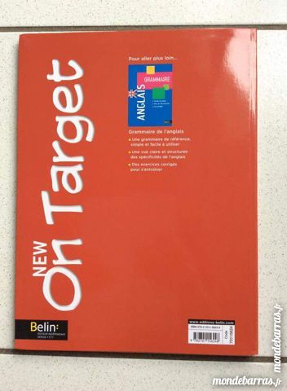 Livre anglais seconde Livres et BD