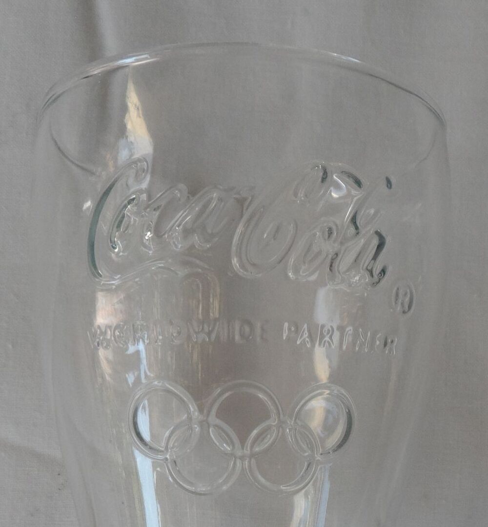 Verre neuf Coca Cola partner JO London 2012 s&eacute;rie sp&eacute;ciale 
