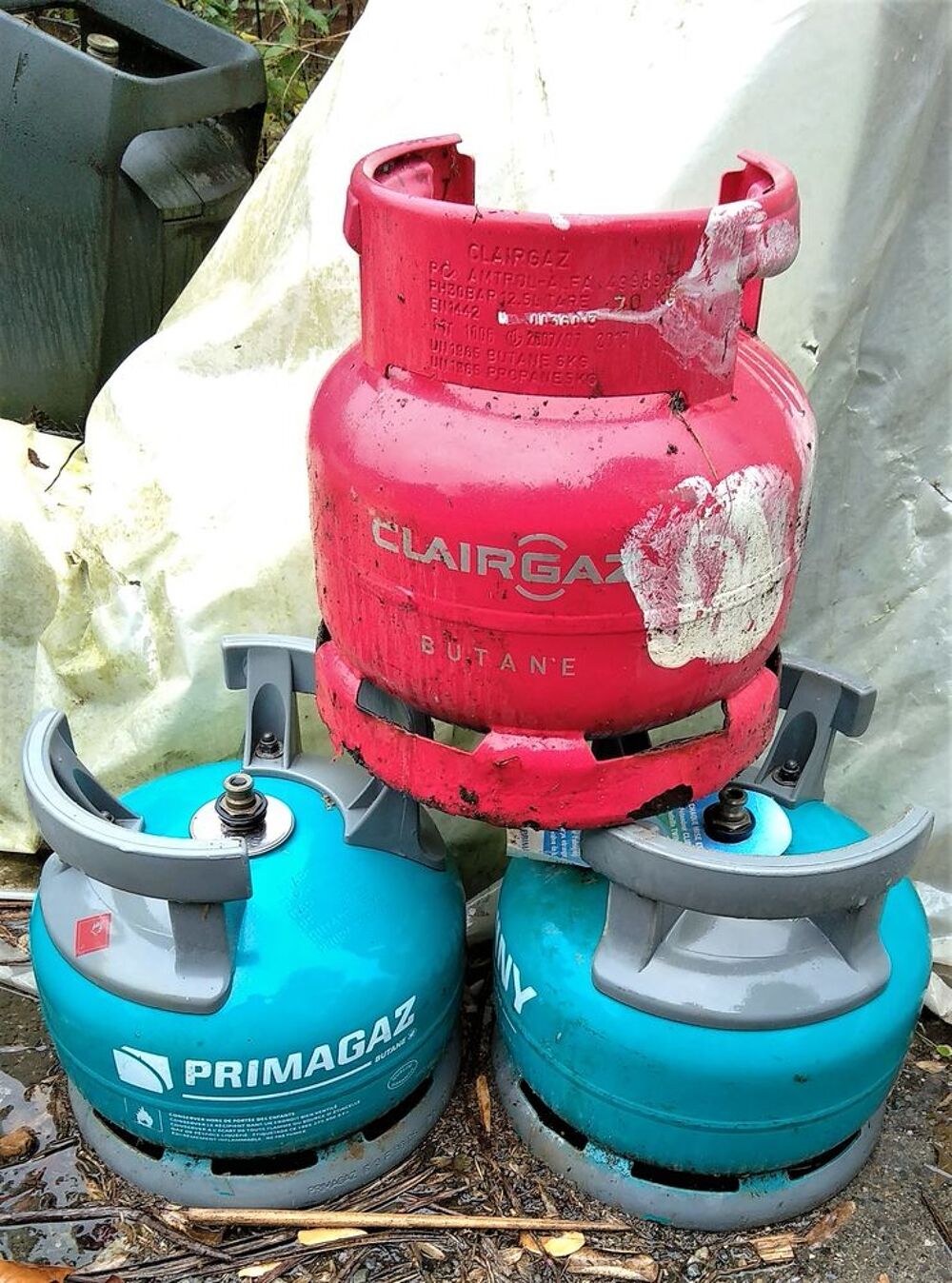 Consignes bouteilles de gaz Décoration
