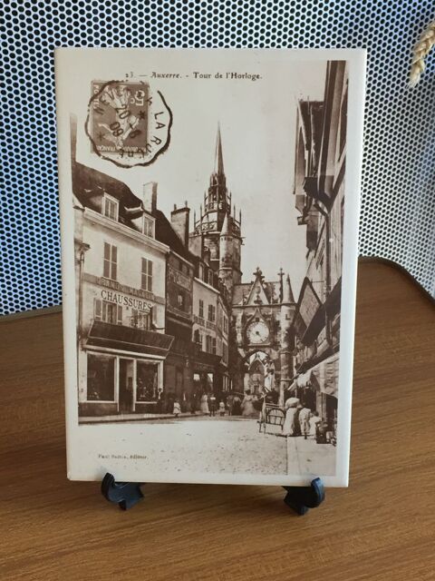 Plaque c�ramique   Auxerre   12 Brem-sur-Mer (85)