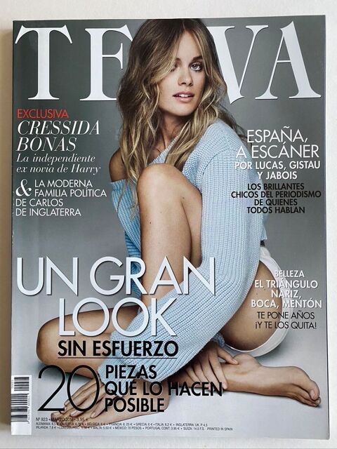 TELVA Magazine _ CRESSIDA BONAS _ N°923 MARZO 2016 ESPANA 15 Joué-lès-Tours (37)