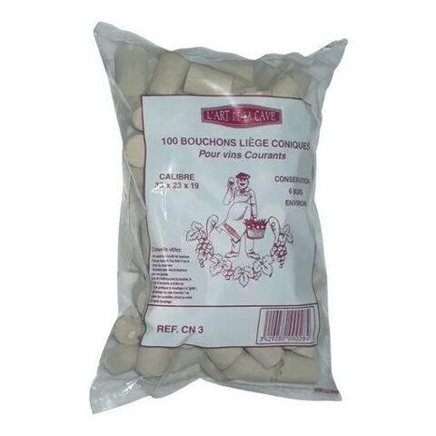 100 bouchons liège colmaté conique 33 x 23 x 19 mm 10 Saint-Zacharie (83)