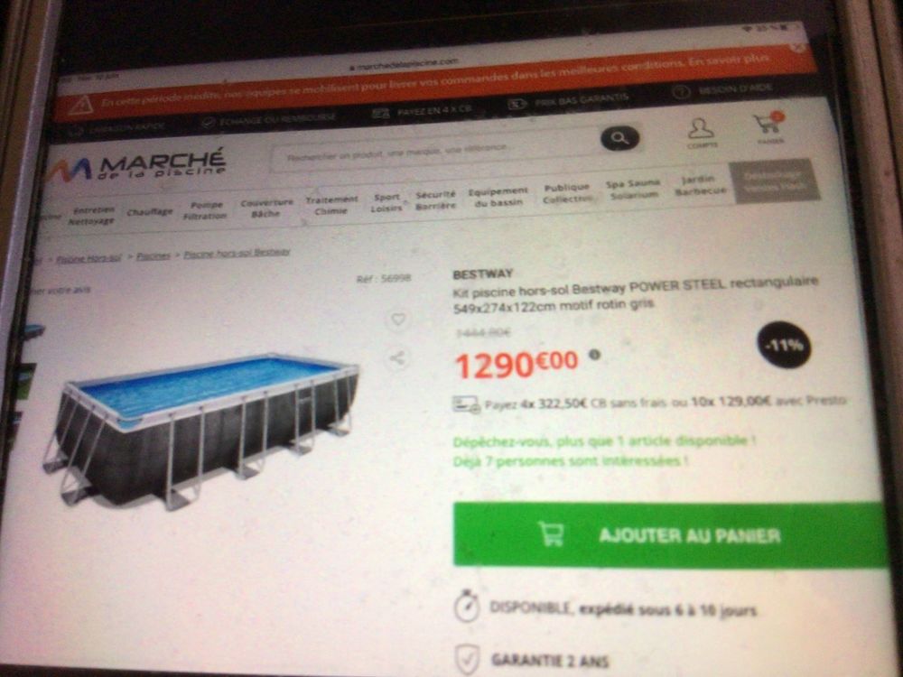 PISCINE HORS SOL Sports