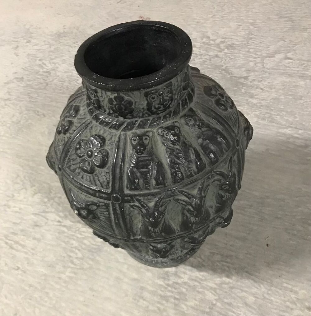 Vase en Terre Cuite style Art Nouveau Décoration