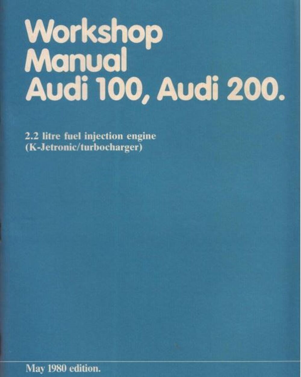 Manuel d'atelier Audi quattro Livres et BD