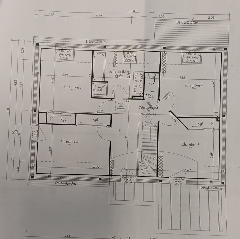 Vente Maison Maison récente 2016 129m² 5 chambres - garage - terrain clos Laval