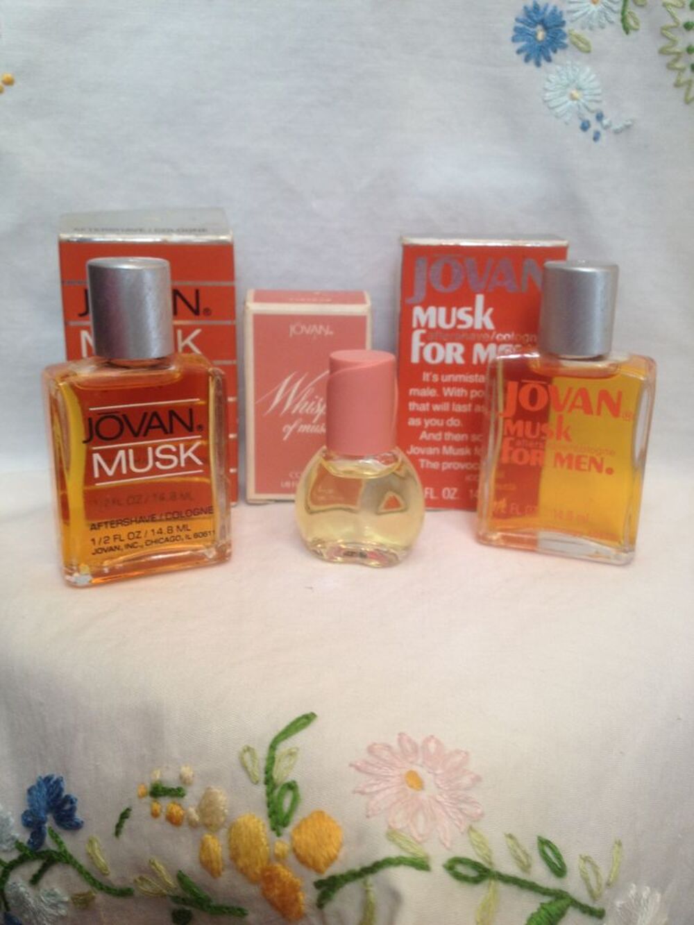 Miniatures de parfum Jovan 