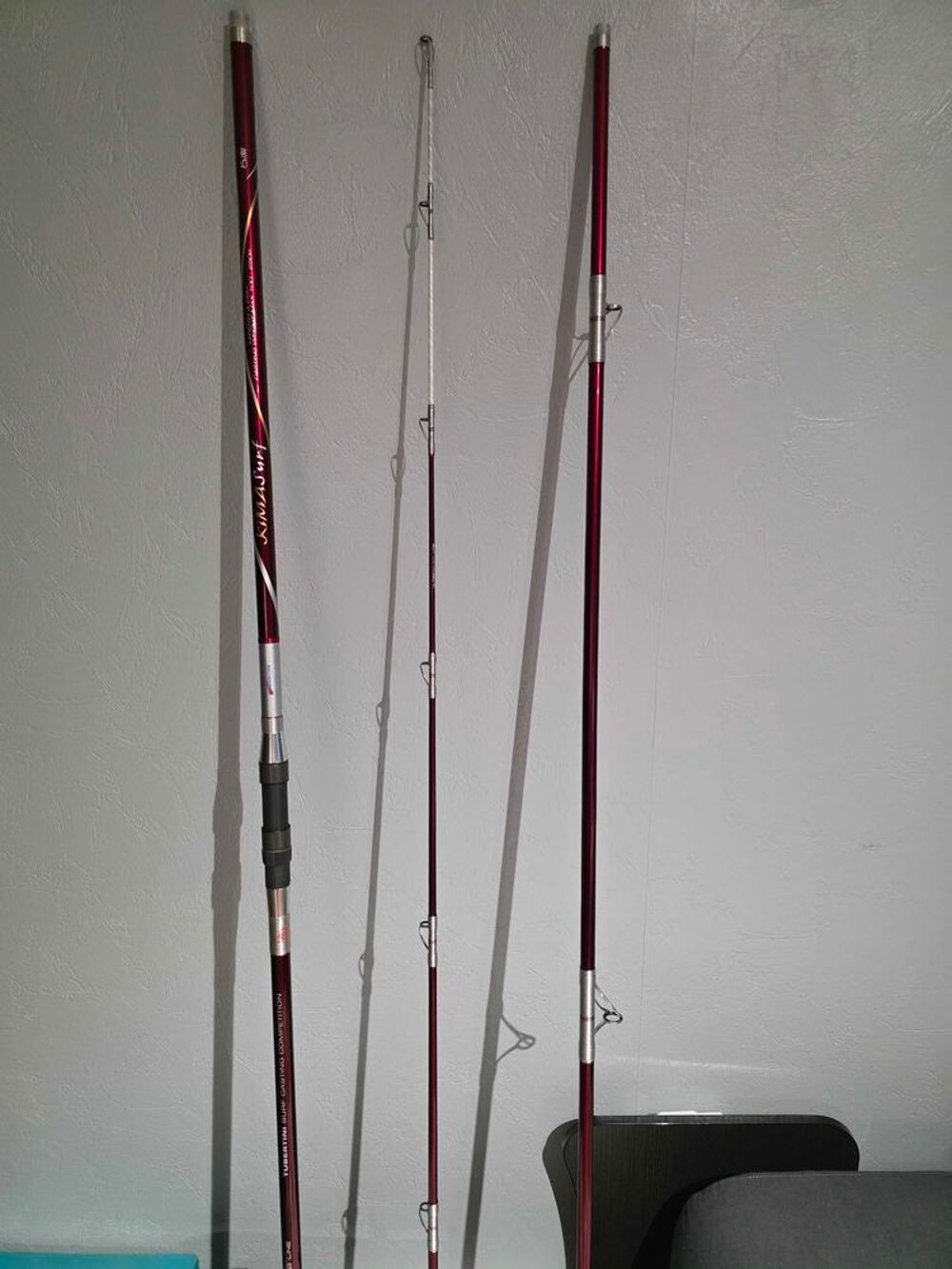 canne haut de gamme de surf casting Tubertini kima Sports