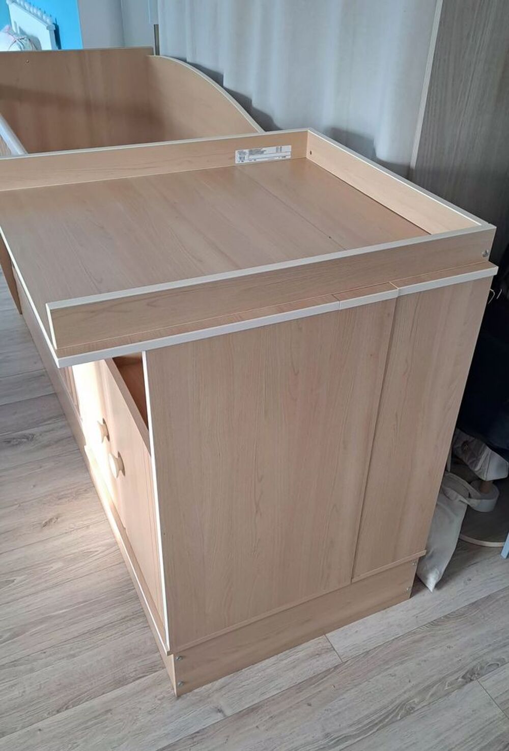 Lit combin&eacute; &eacute;volutif enfant ado + armoire chambre compl&egrave;te Mobilier enfants