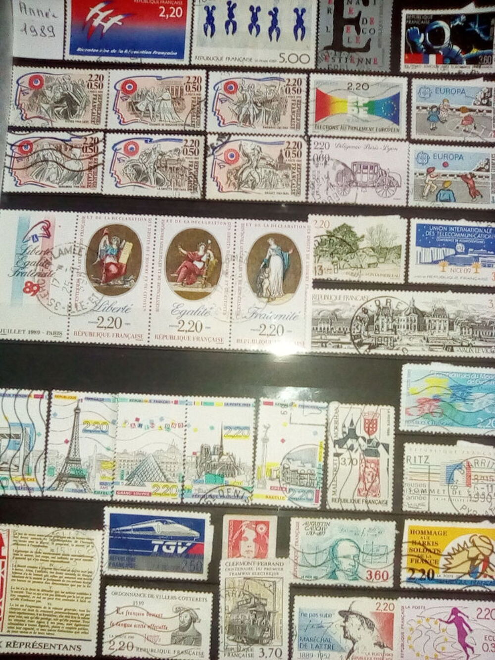 Timbres France 1989 