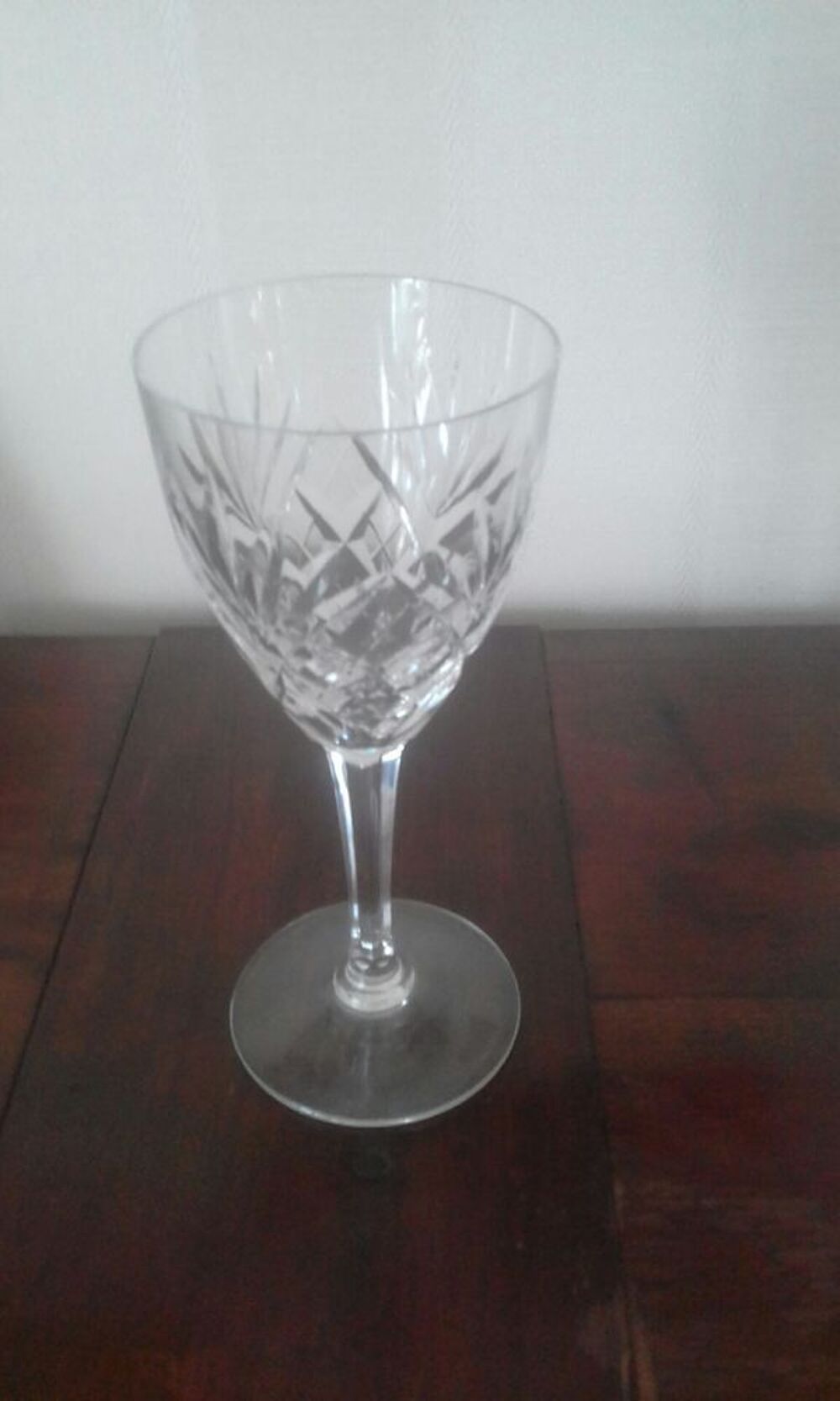 verres a eau cristal St Louis - estampill&eacute;s Electroménager
