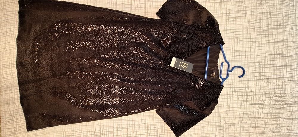 Robe coctail Noire Vtements