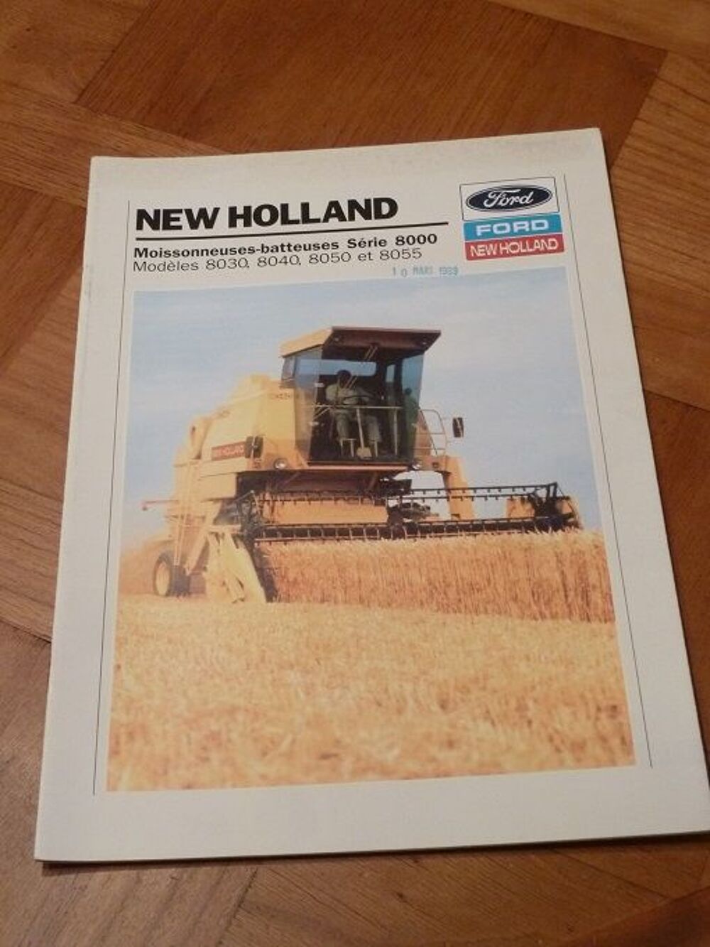 Prospectus NEW HOLLAND s&eacute;rie 8000 