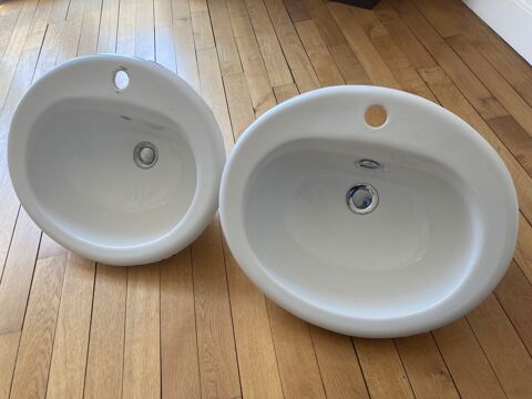 deux vasques blanche pour salle de bain 150 Metz (57)