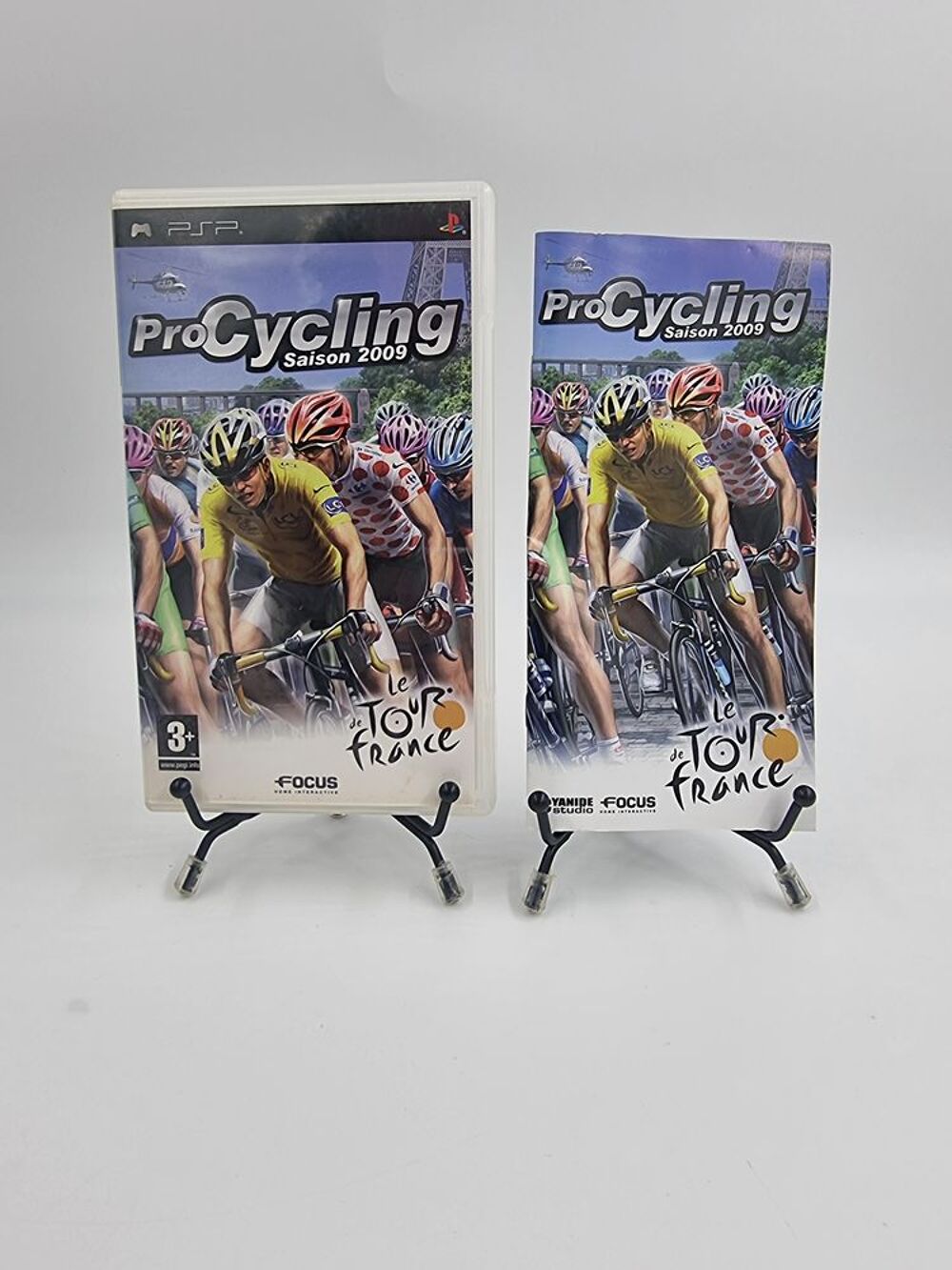 Jeu PSP Pro Cycling 2009 ? Tour de France en boite, complet Consoles et jeux vidéos