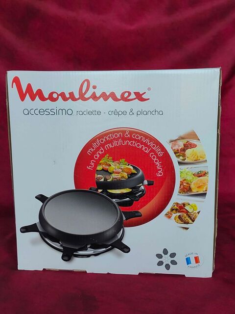 Appareil à  raclette -crêpe et plancha moulinex neuf 40 Avermes (03)