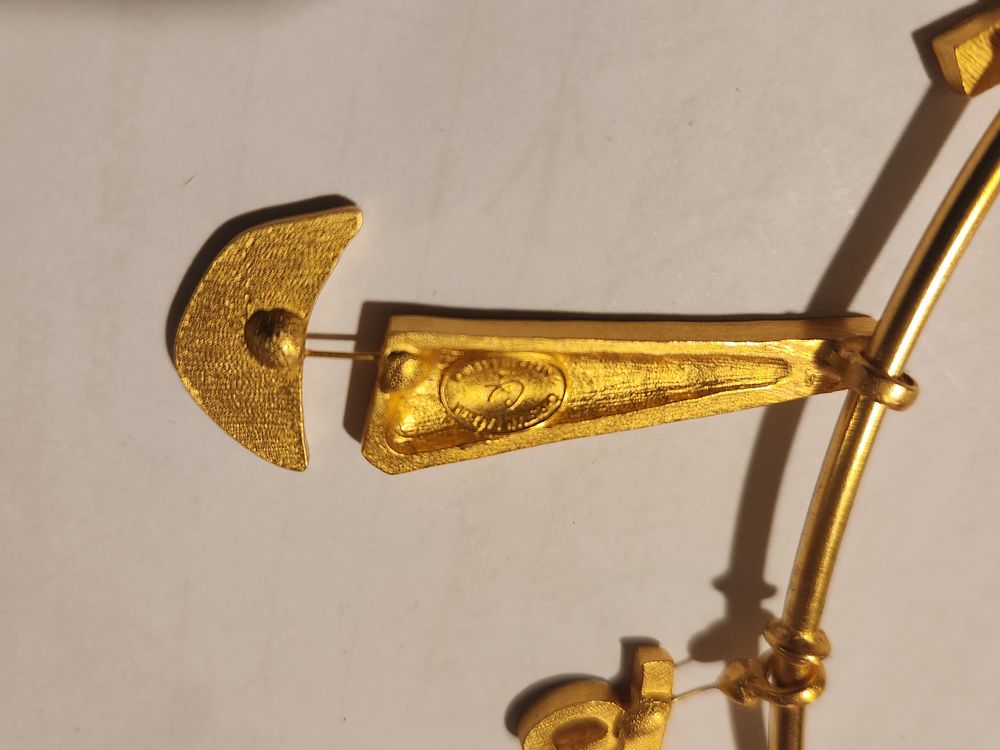 Collier rigide ras-de-cou Visage Christian LACROIX Bijoux et montres