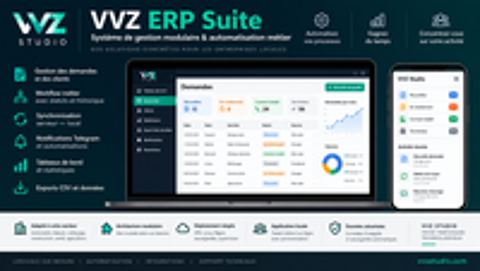   Développement Python, ERP, automatisation & API ? VVZ Studio 