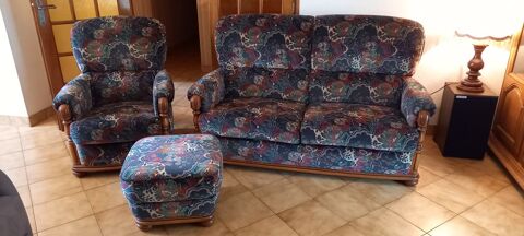 canap +  fauteuil +  pouf 150 Beaumont-en-Vron (37)