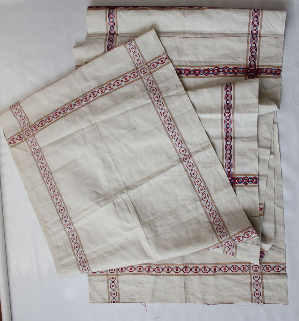 Torchons - toile de lin art deco D�coration